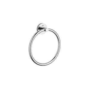 Essentials Towel Ring in StarLight Chrome