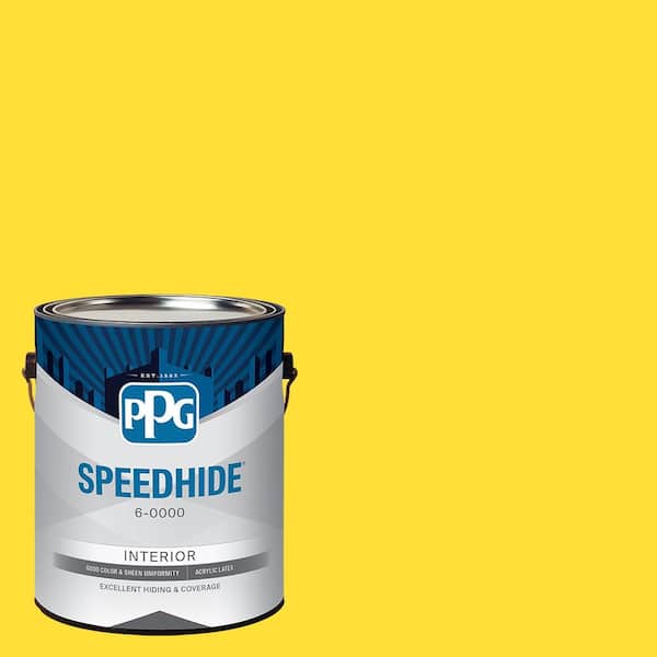 SPEEDHIDE 1 gal. PPG1212-6 Acorn Squash Satin Interior Paint