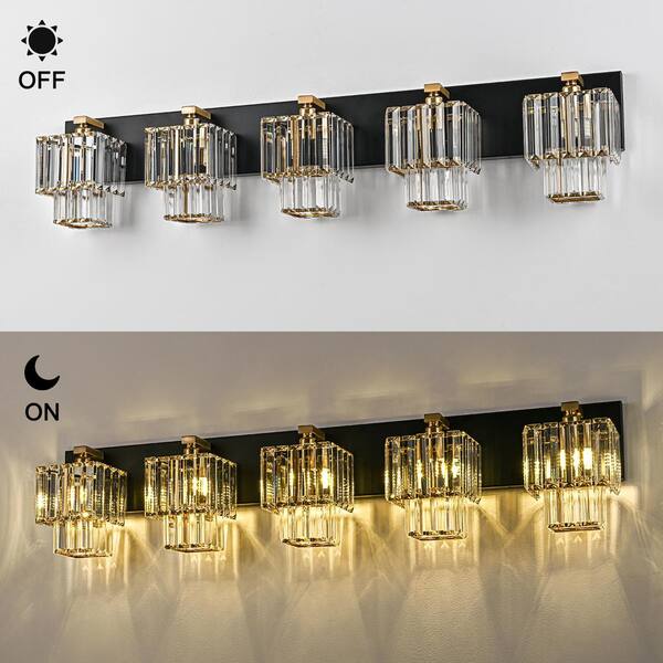 marigoldsさん専用２　1000 LLHZSY 23.62 in. 2-Light Brushed Brass Bathroom Vanity Light