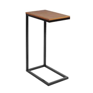 Bryson Brown and Black C Accent Table