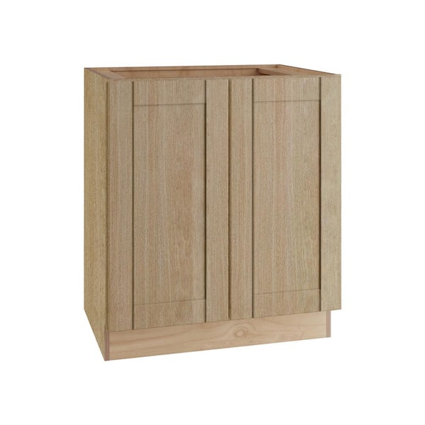 Washington 30 in. W x 21 in. D x 34.5 in. H Assembled Plywood Base Bath Cabinet in Oak with Soft Close Doors