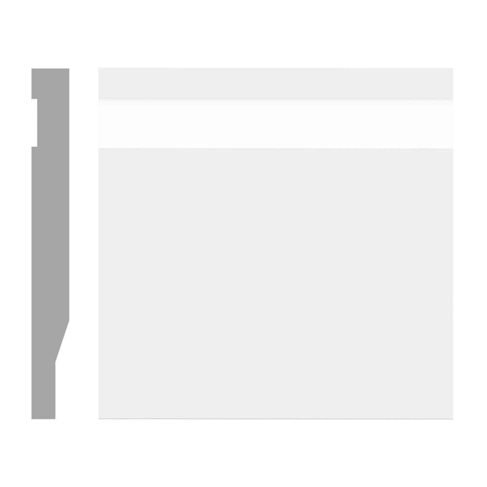 Reviews for MTRIM Baseboard - Prepainted - 9/16 in. Height x 5.25 in ...