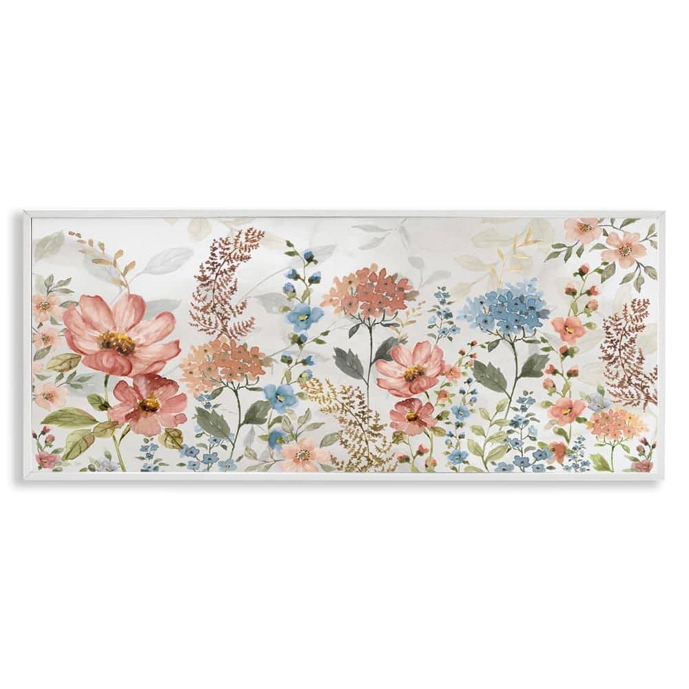 Fleurページ Stupell Industries Pastel Spring Florals by Nan White Framed