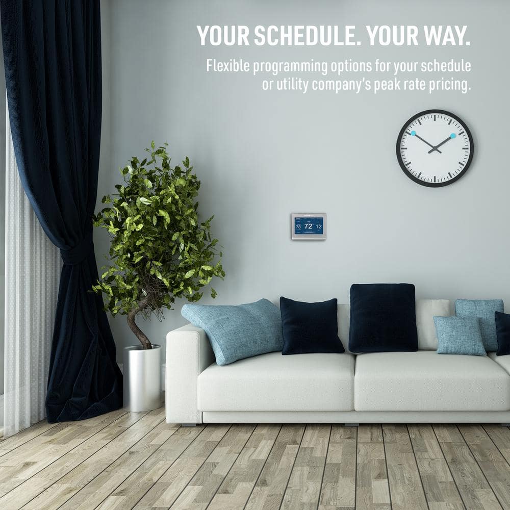 Honeywell Silver Wi-Fi Smart Color Programmable Thermostat