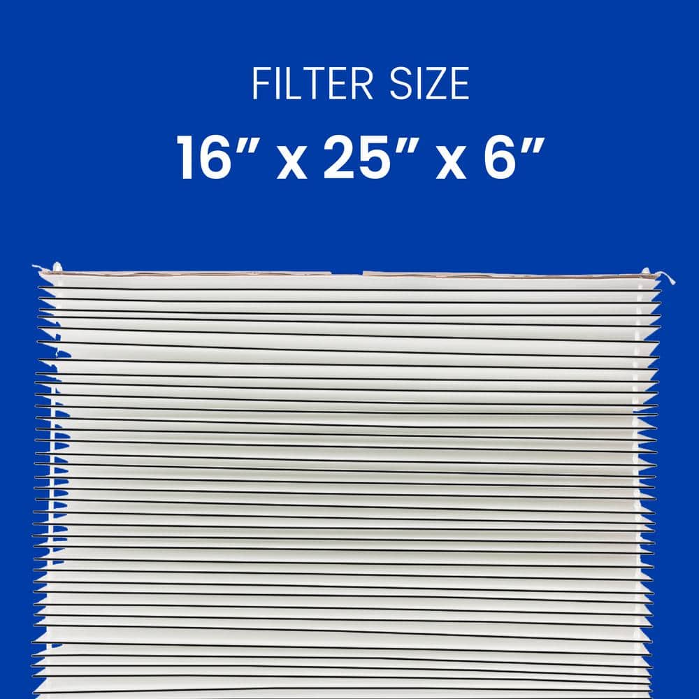 Aprilaire 16x25x6 Pleated Air Purifier Filter