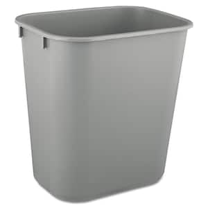Rubbermaid 21 Quart Traditional Kitchen, Bathroom, and Office Wastebasket  Trash Can, Bisque