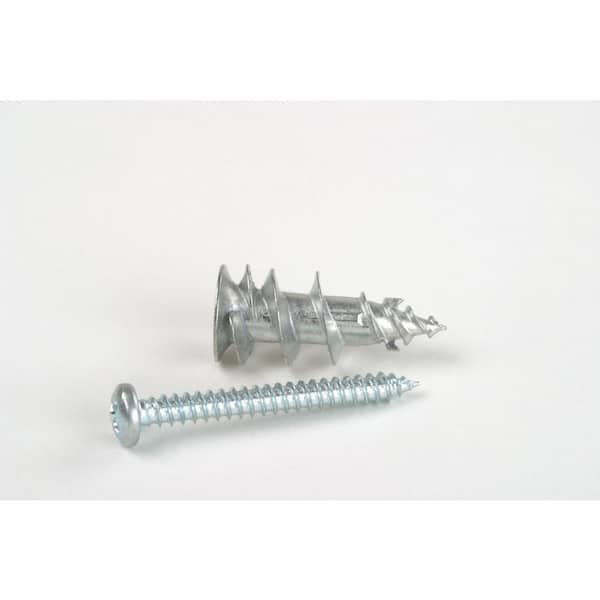 E Z Ancor 1 In Hollow Door And Drywall Anchors 25 Pack 25225 The Home Depot - Hollow Wall Anchors Home Depot