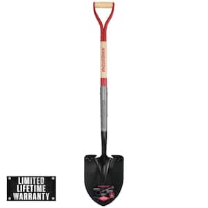 25.75 in. Wood Handle Super Socket Digging Shovel