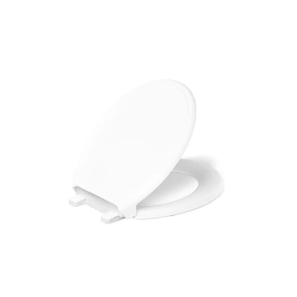 Memoirs Round Front Toilet Seat in White