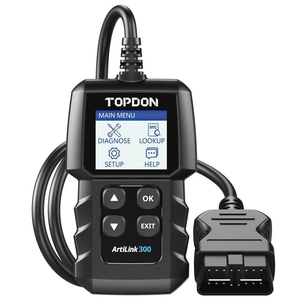 TOPDON ArtiLink300-Code Reader-O2 Sensor Test and Freeze Frame