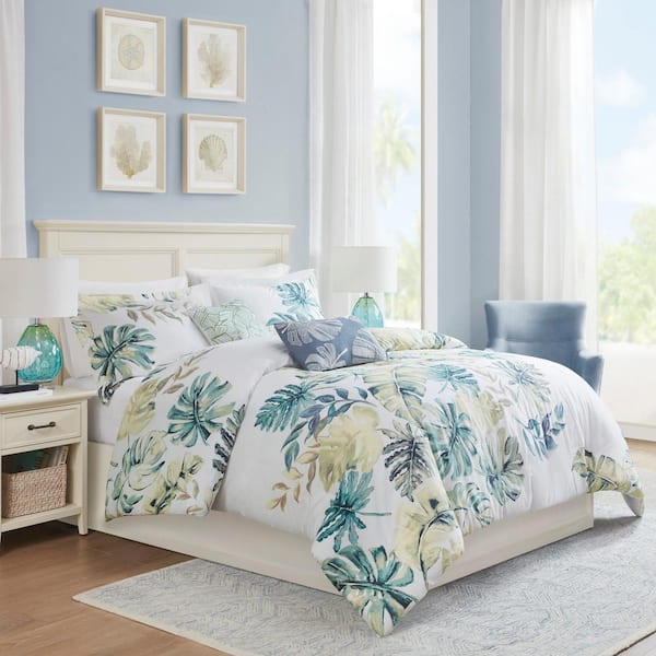 Lorelai 5-Piece Multi Cotton King/Cal King Printed Duvet Cover Set