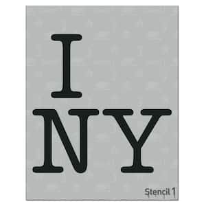 I _ NY Stencil