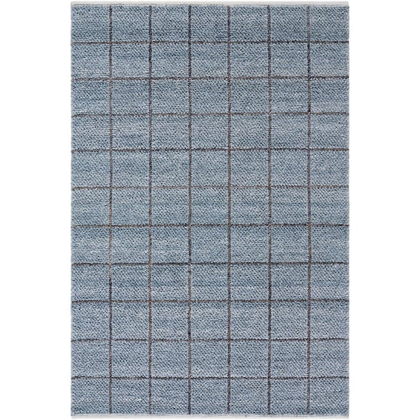 Provence PVE-2302 8 ft. x 10 ft. Blue Handmade, Area Rug