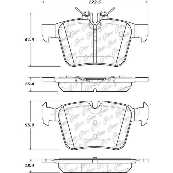 Centric Parts Disc Brake Pad Set