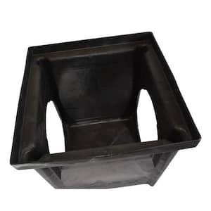 24 in. x 24 in. 2-Outlets Plastic Drainage Catch Basin