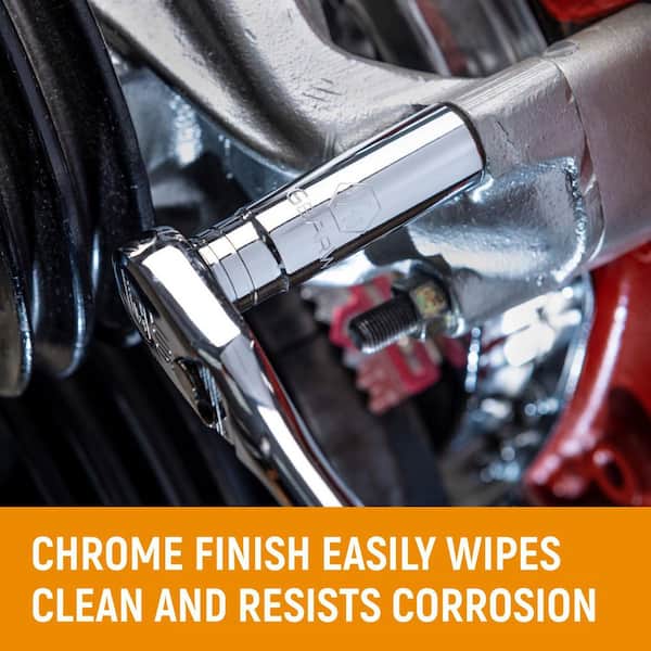 1/4 in., 3/8 in. and 1/2 in. Drive 6-Point SAE/Metric Master Socket Set (163-Piece)