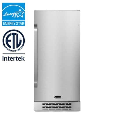 3.0 cu. ft. Indoor and Outdoor Refrigerator in Stainless Steel