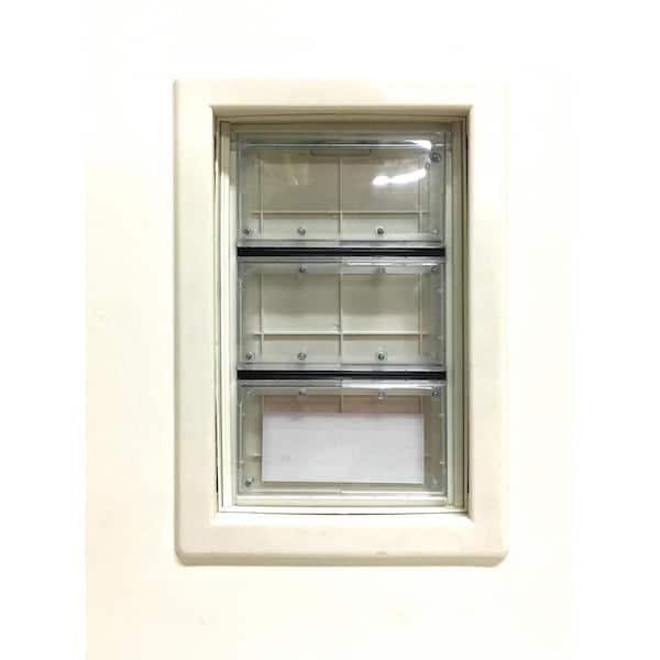 Steves & Sons 31-3/4 in. x 79 in. Reliant Series Clear 1/2 Steves & Sons 31-3/4 in. x 79 in. Reliant Series Clear 1/2