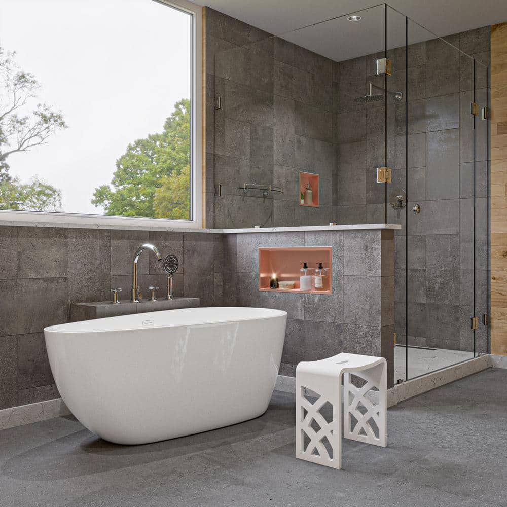 Brushed Copper Stainless Steel Wall Mount Shower Niche