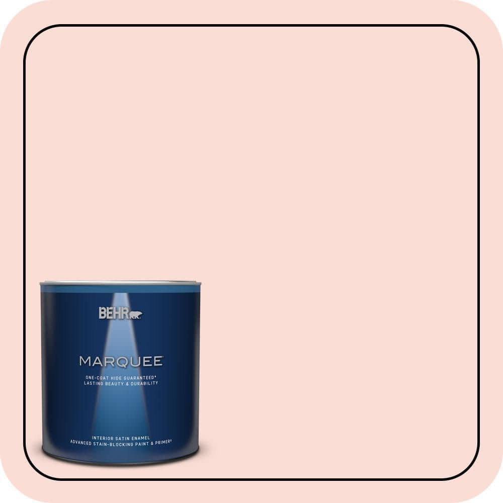 1 qt. #170A-1 Pink Parfait Satin Enamel Interior Paint & Primer price history on PriceWatchPro