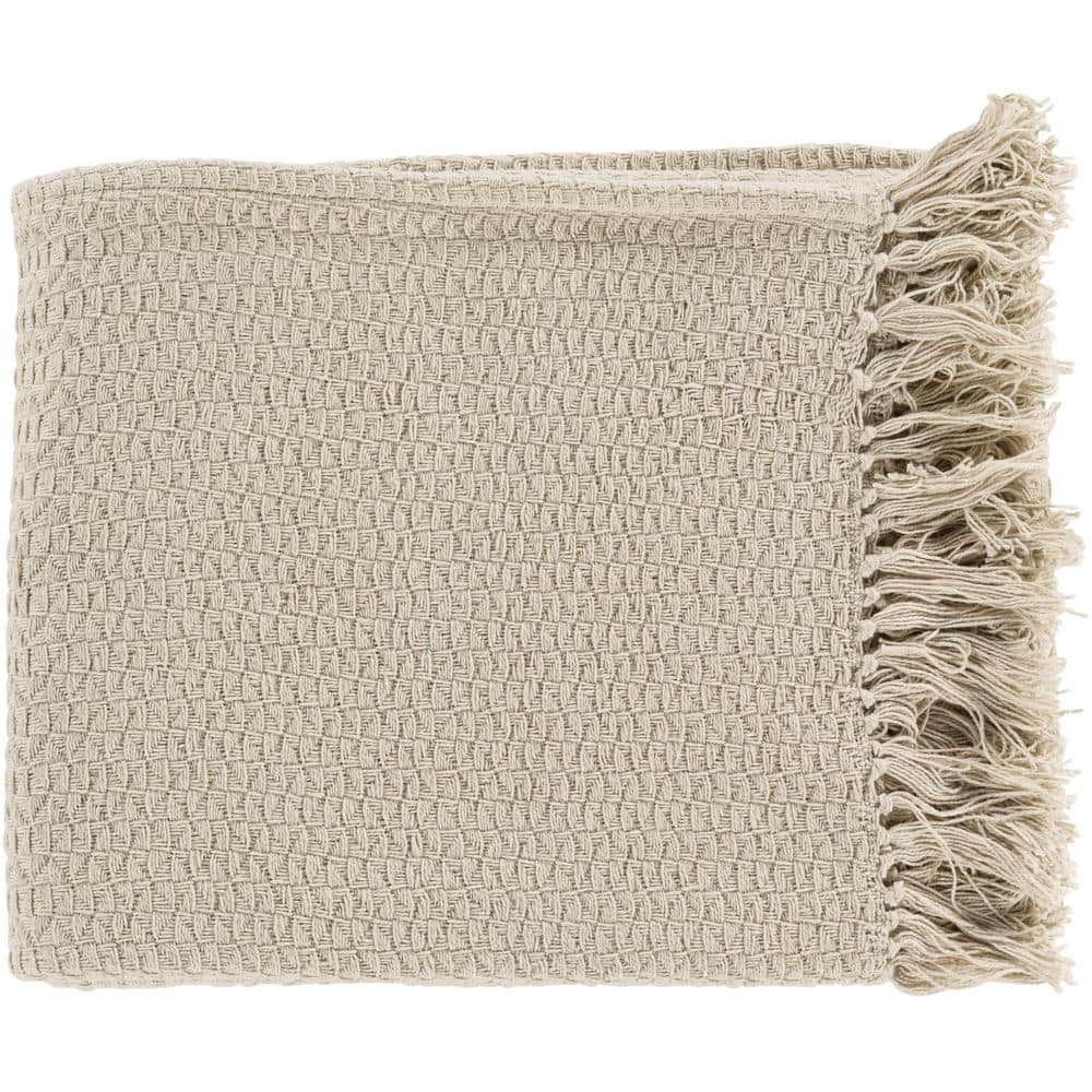 Artistic Weavers Sandford Beige Throw Blanket S00151045441 The Home Depot