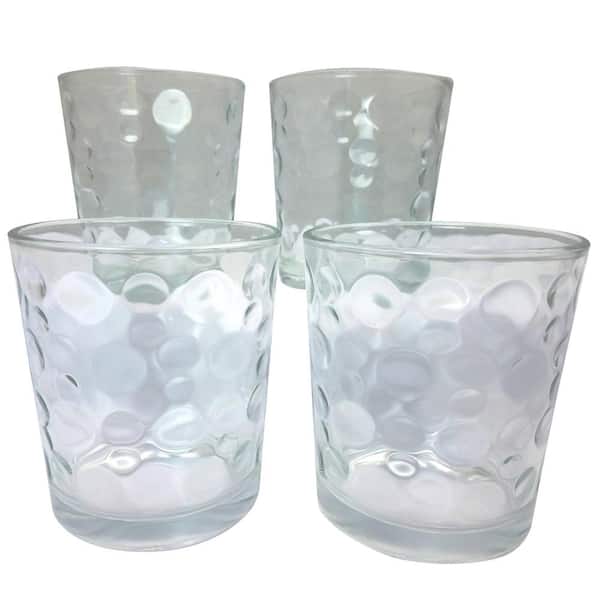 Gibson Home Great Foundations 4-Piece Glass Tumbler Set