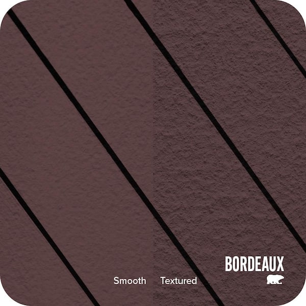 1 gal. #SC-106 Bordeaux Smooth Solid Color Exterior Wood and Concrete Coating