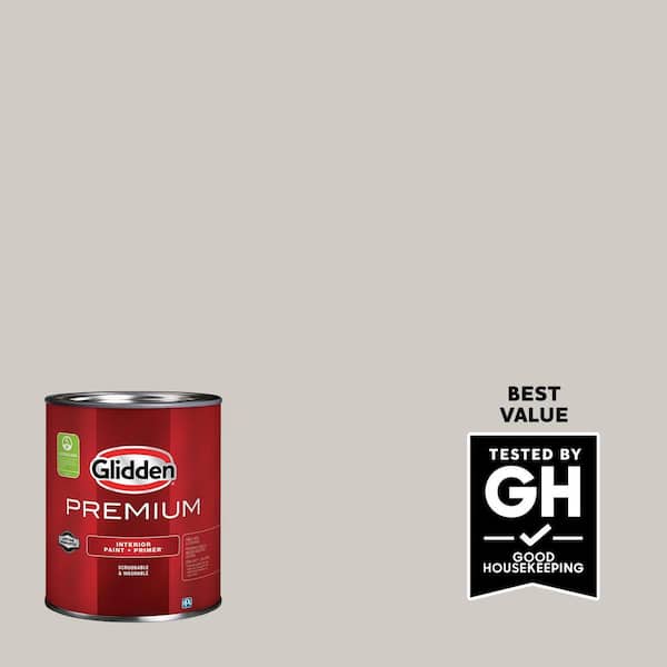 Glidden Premium 1 qt. PPG1002-3 Cool Slate Satin Interior Latex Paint