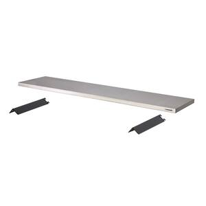 72 in. Stainless Steel Work Surface for Regular Duty Welded Steel Garage Storage System