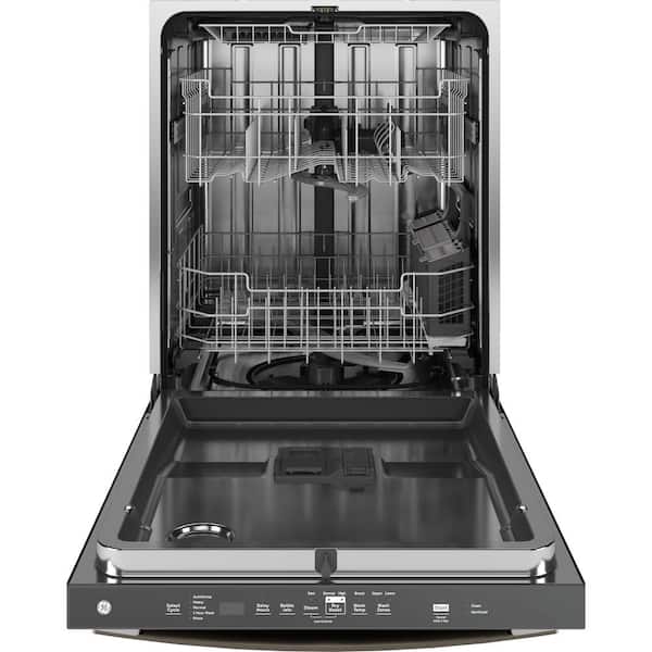24 in. Slate Top Control Built-In Tall Tub Dishwasher with 3rd Rack, Bottle Jets, 45 dBA