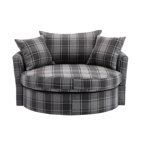 kinwell modern aqif swivel barrel chair