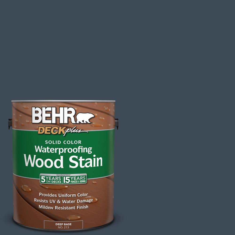1 gal. #SC-101 Atlantic Solid Color Waterproofing Exterior Wood Stain
