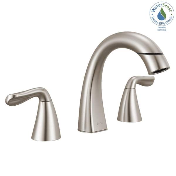 OUTLET商品♠ BASSOLS 4点セット ロイド　ブルー系　D Delta Arvo Pull-Down Spout 8 in. Widespread Double Handle Bathroom