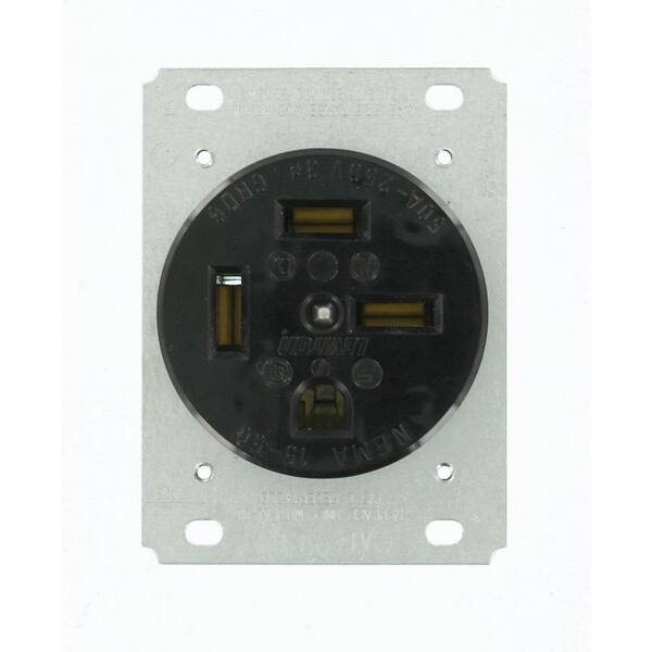 thumbnail image 2 of Leviton 8450 :: 50 Amp Flush Mount Eceptacle, 250V 3PH, 15 2 of 10