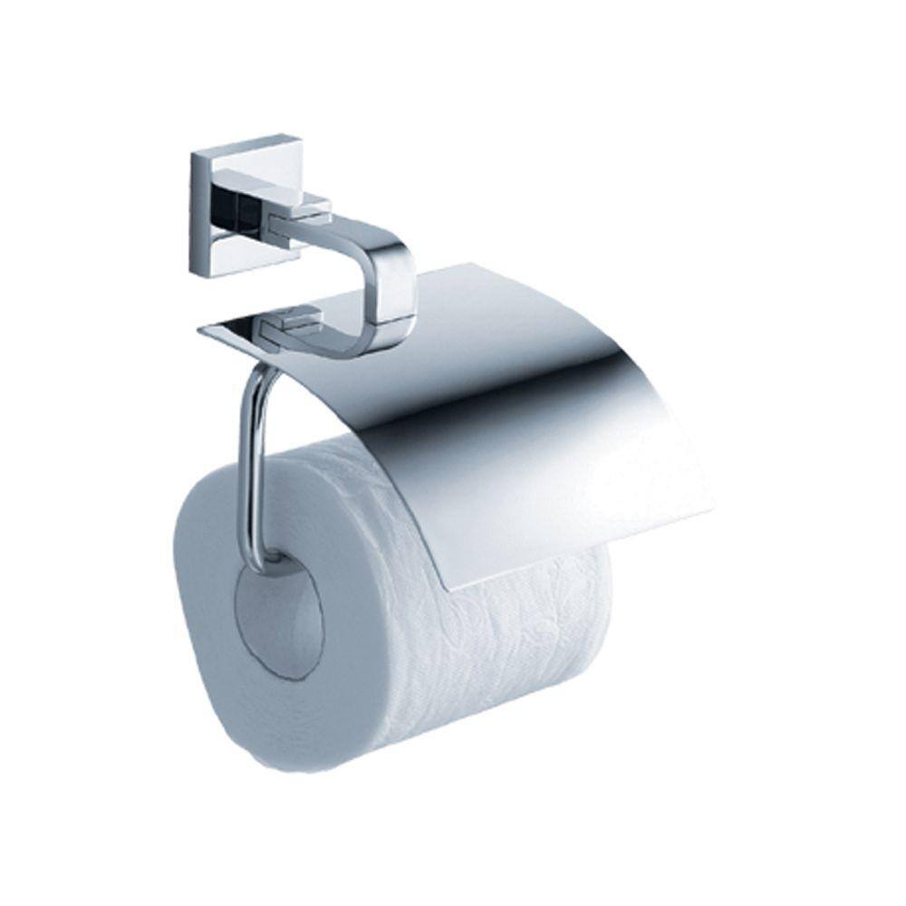 Heavy Duty Toilet Roll Holder 5.5 Inches Bathroom Roll Holder Chrome Plated 