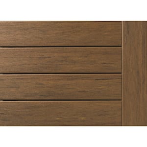 Timber Tech 1 in. x 5.36 in. x 1 ft. PRO Reserve Antique Leather Composite Deck Board Sample