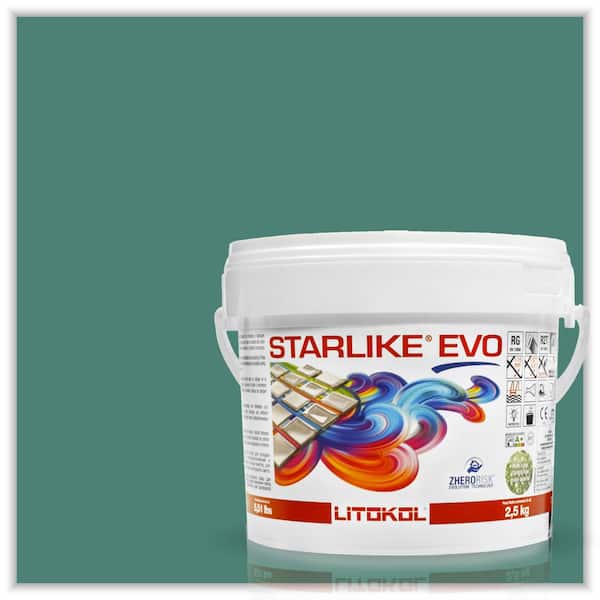 The Tile Doctor Glamour Collection 430 Verde Pino Starlike EVO Epoxy Grout