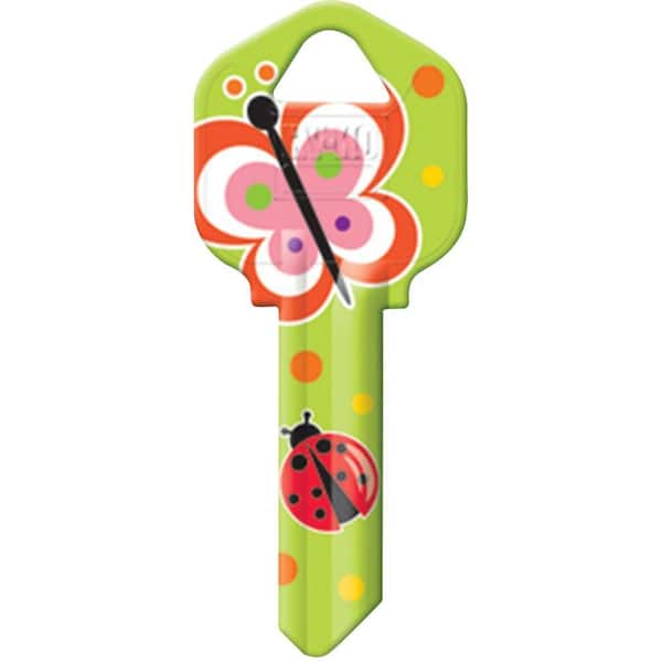 HY-KO Blank Kwikset Ladybug House Key
