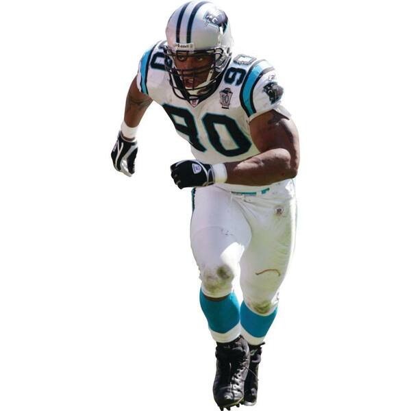 Fathead 38 In. x 79 In. Julius Peppers Carolina Panthers Wall Appliques