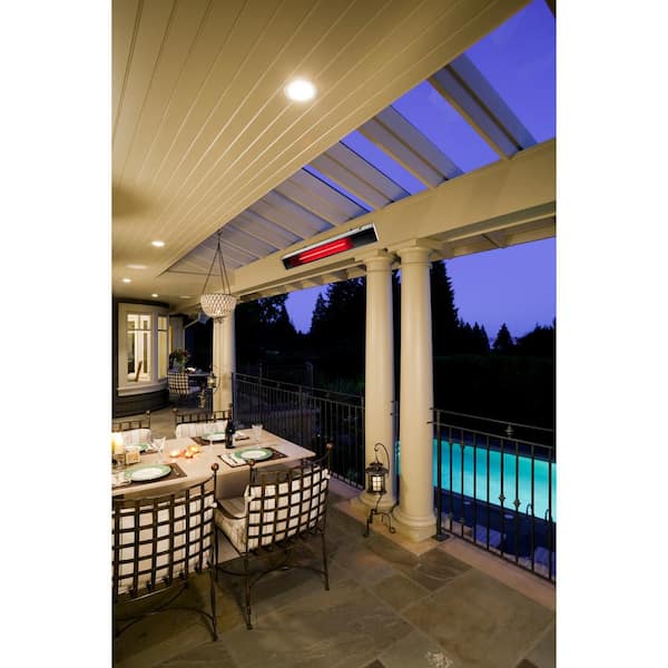 Dimplex 2200 Watt Stainless Steel Infrared Ceiling Mounted Indoor Outdoor Electric Heater Dir22a10gr The Home Depot Dimplex 2200 Watt Stainless Steel, Infrared Outdoor Heaters