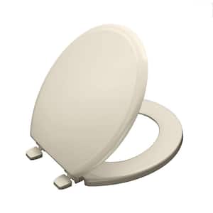 Ridgewood Round Closed Front Toilet Seat in Almond