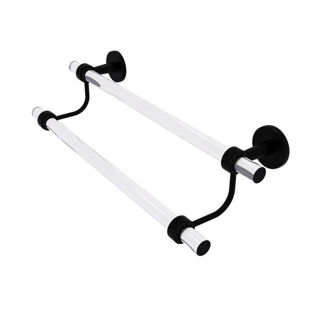Clearview 30 in. Double Towel Bar in Matte Black price history on PriceWatchPro