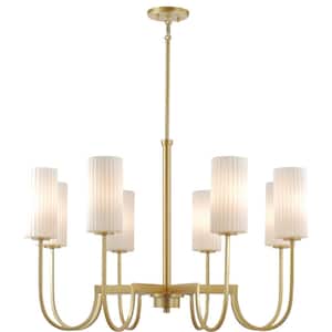 Town and Country 8-Light Black Chandelier