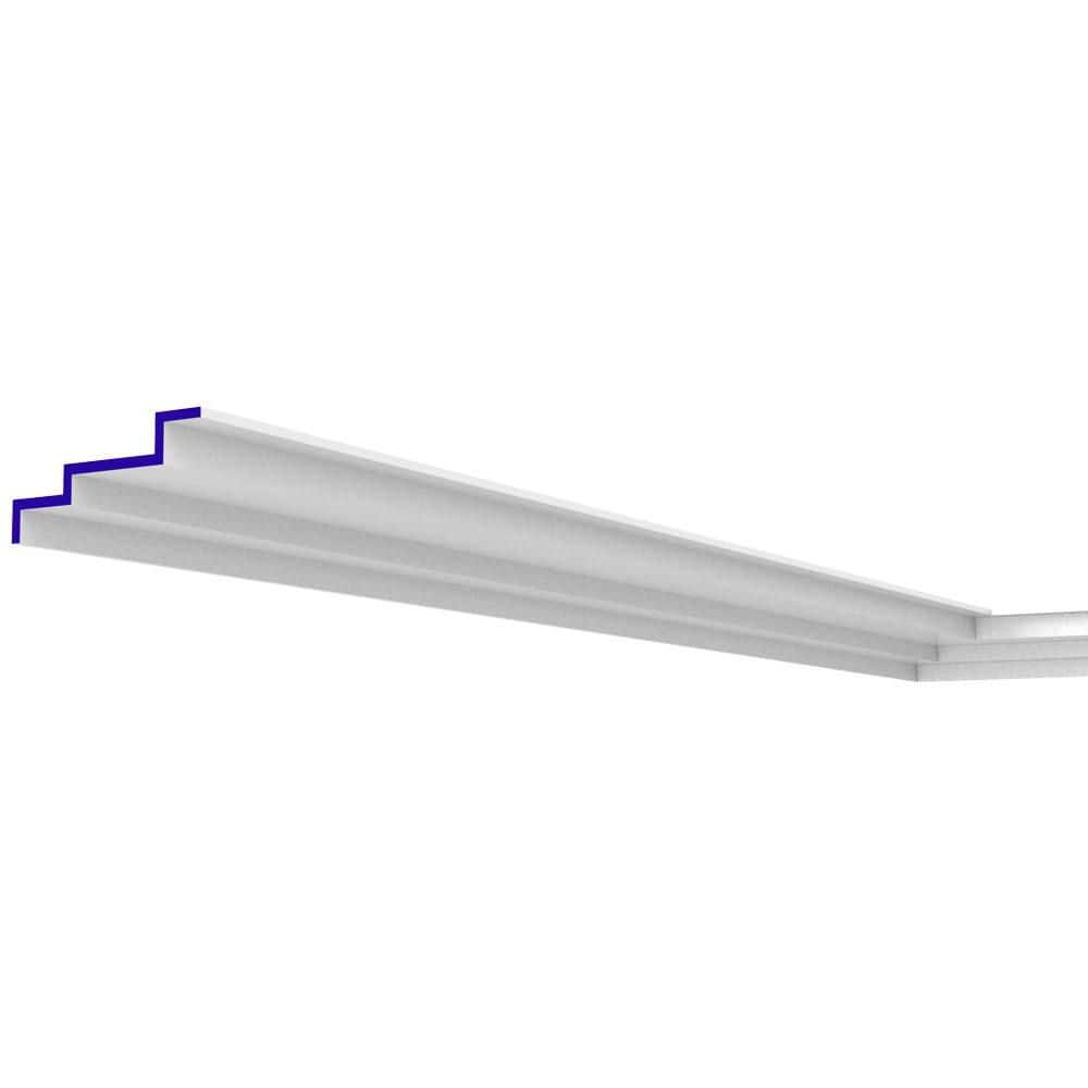 Los Angeles 3-Step 8 in. W Polyurethane Crown Molding price history on PriceWatchPro