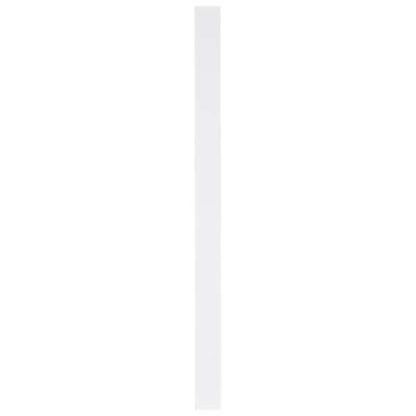 LIFEART CABINETRY Lancaster White 3 in. W x 36 in. H x 0.75 in. D Wall Cabinet Filler