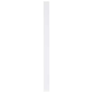 Lancaster White 3 in. W x 96 in. H x 0.75 in. D Wall Cabinet Filler