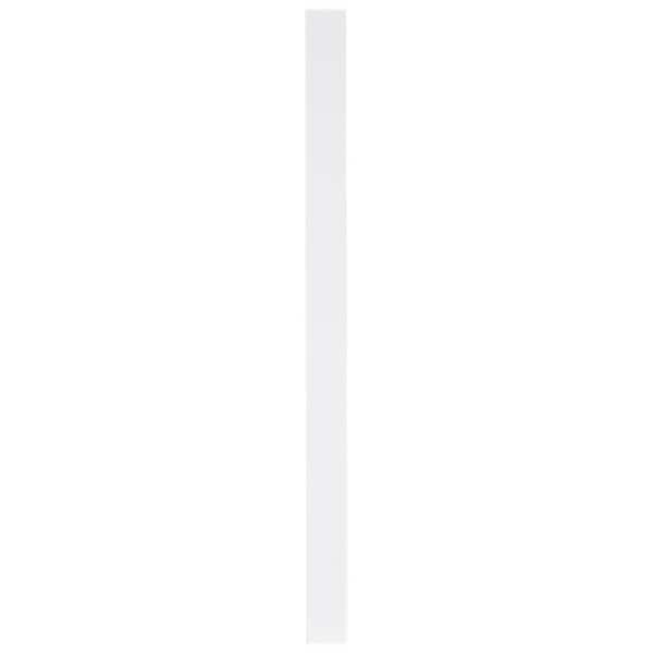 Lancaster White 3 in. W x 96 in. H x 0.75 in. D Wall Cabinet Filler