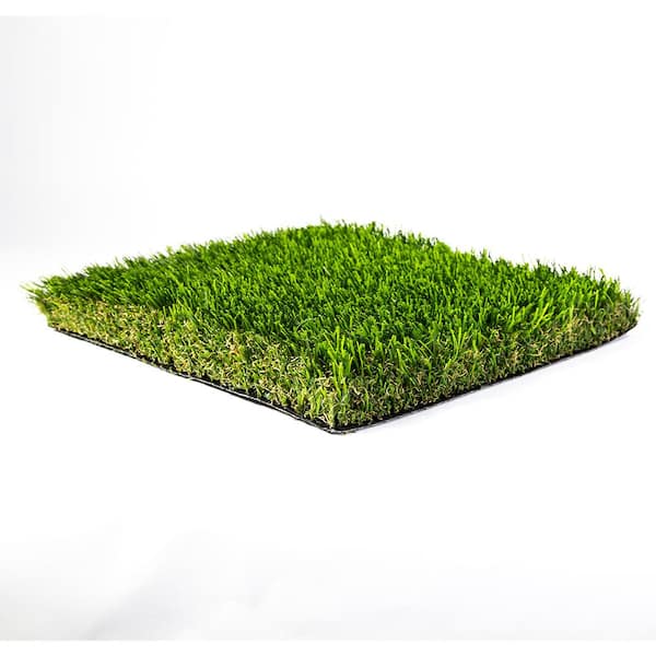 Unbranded Eco 82 Lime Green 15 ft. Wide x Cut to Length Artificial Grass Carpet