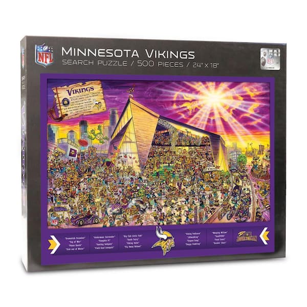 NFL Minnesota Vikings Joe Journeyman Puzzle