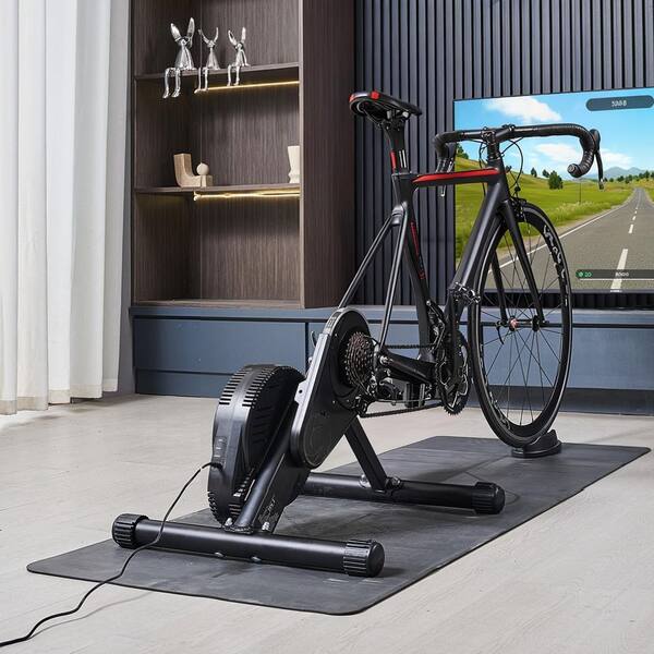 SKYSHALO Bike Trainer 1-13 Level 26-29 in. and 700C Wheels Smart Bicycle Stationary Stand for InDoorExercise Riding
